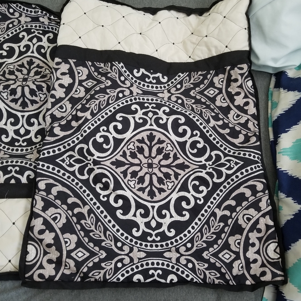 2 pc pillow case shams